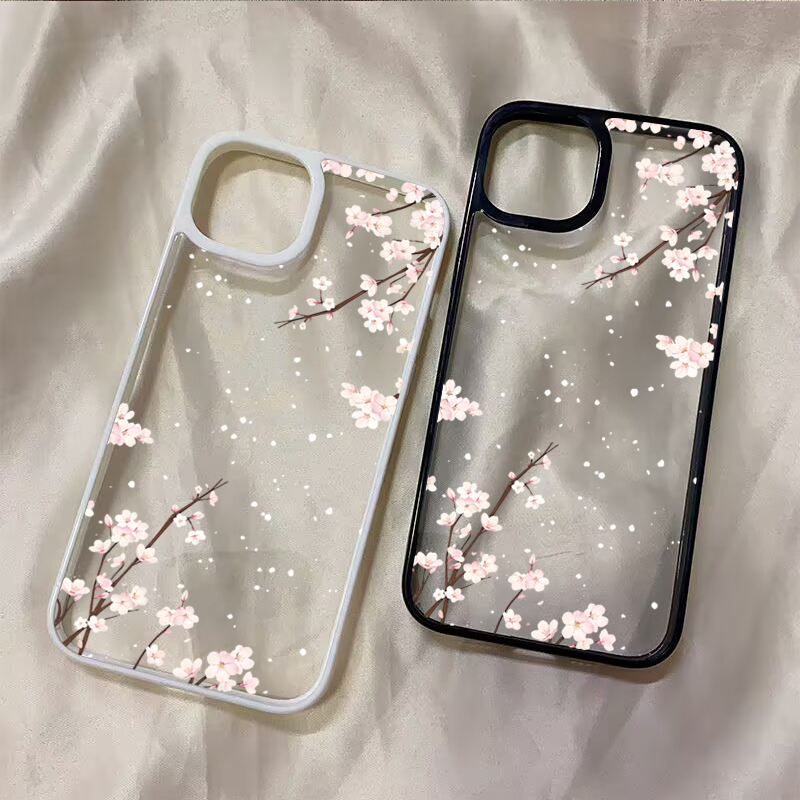 Phone Cases Kawaii - Cherry Blossom Floral Phone Case for