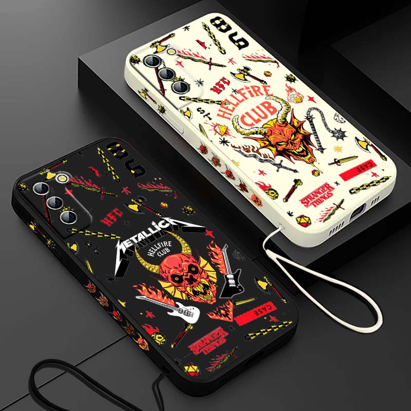 Phone Cases Galaxy S23 - Stranger Things Red Hell Demon For