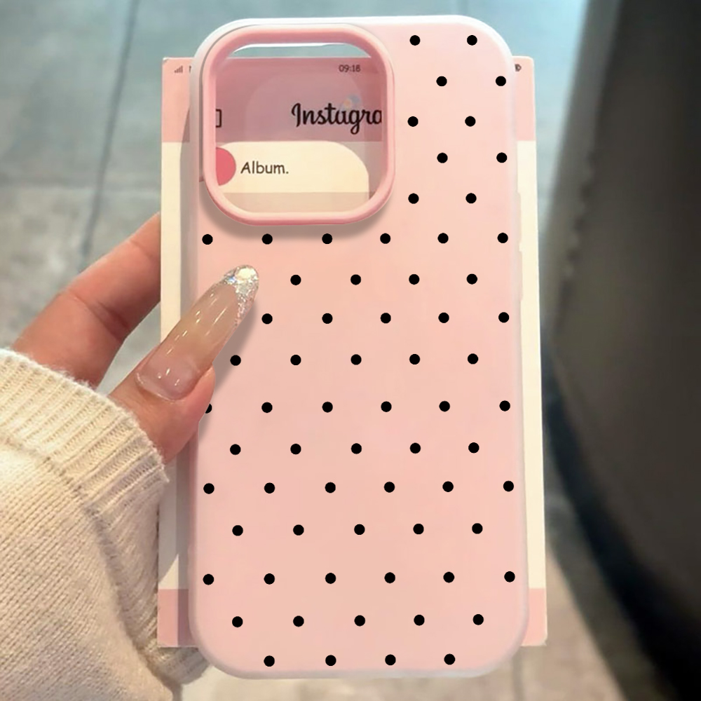 Minimalist Polka Dot Dustproof - Phone Cases Galaxy S23 ulasan dan harga