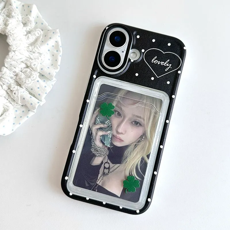 Korean ins Cute Polka Dot Cart - Phone Cases Kawaii ulasan dan harga