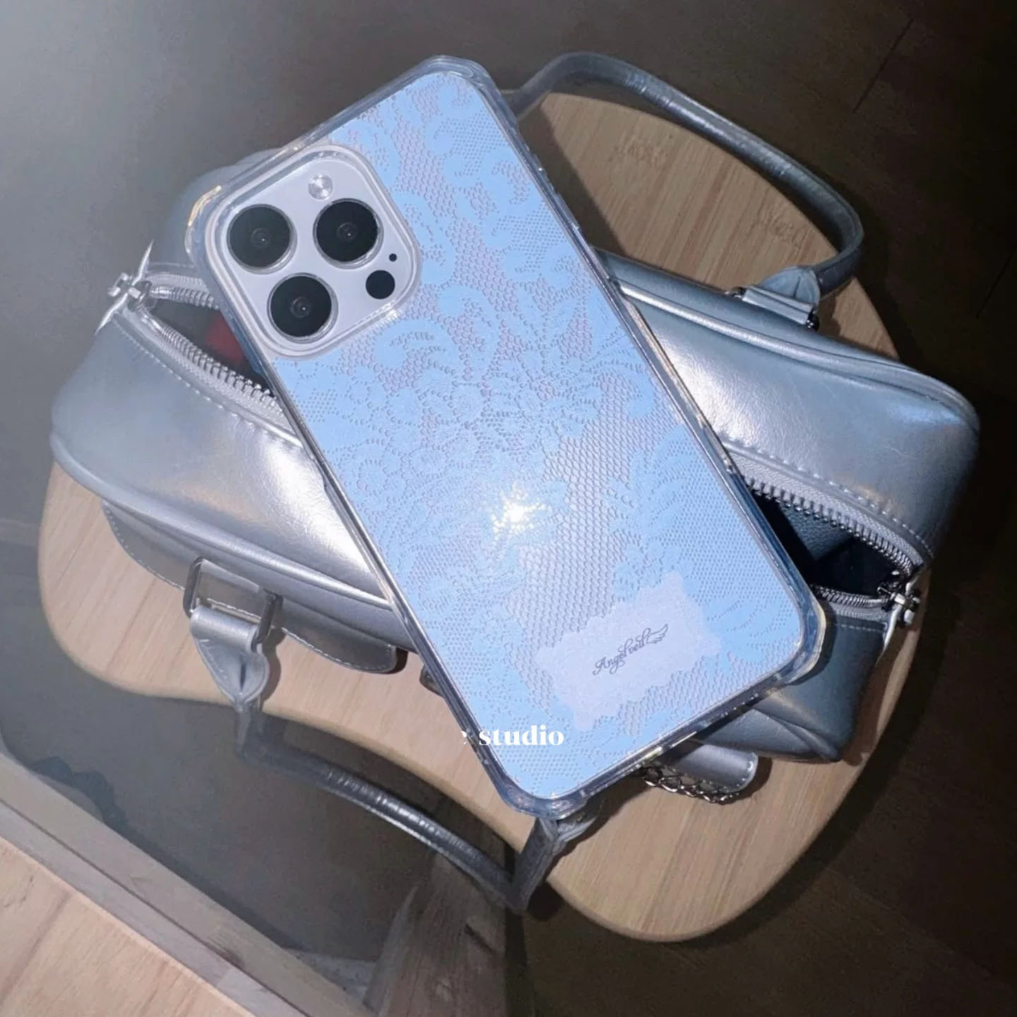 Korean Ins Colored Lace Sweet  - Phone Cases Cool Girl ulasan dan harga