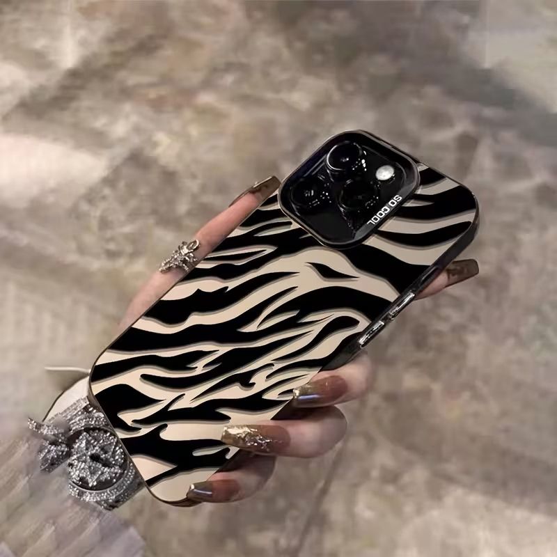 Zebra Pattern Black Advanced I - Phone Cases Bulk ulasan dan harga