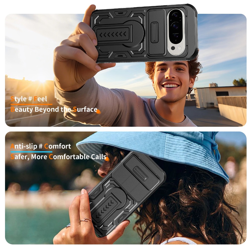 Shockproof Rugged Non-Slip PC  - Phone Cases Quality ulasan dan harga
