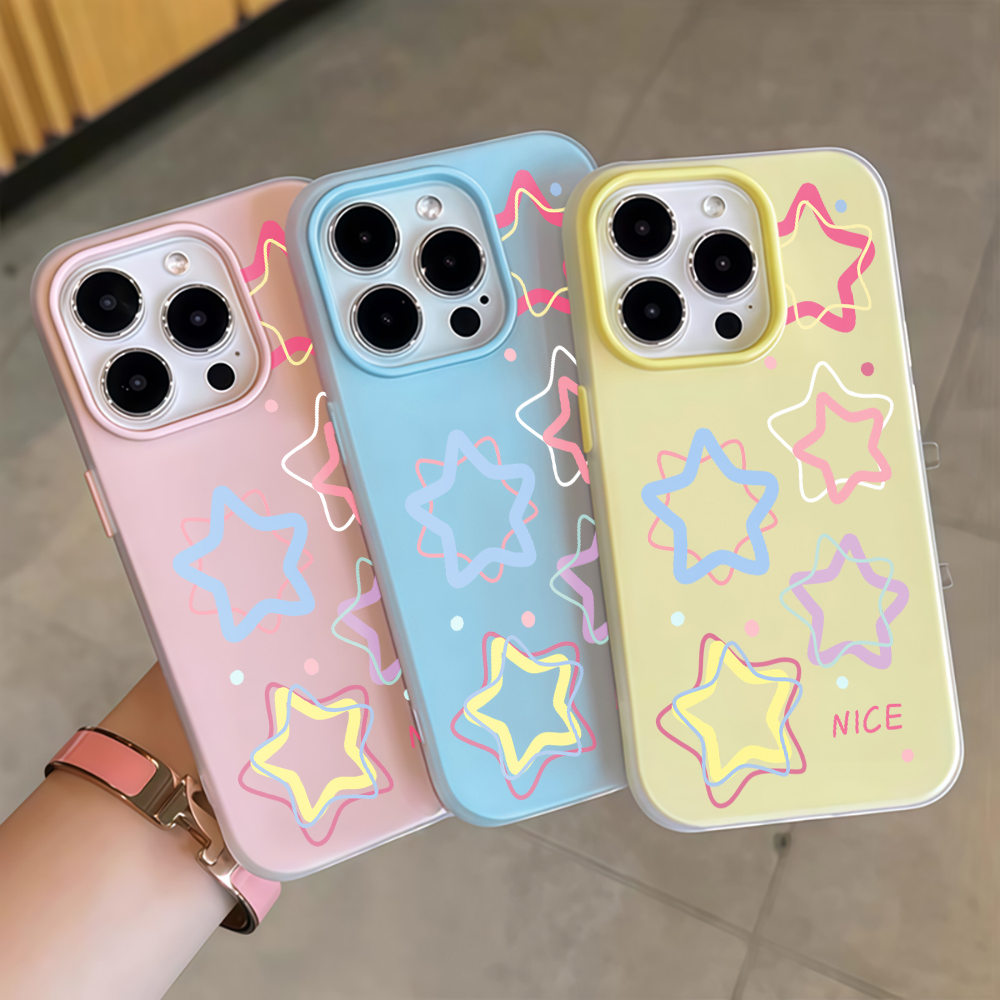 Kawaii Outlines Star Jelly Pho - Phone Cases Galaxy S23 ulasan dan harga