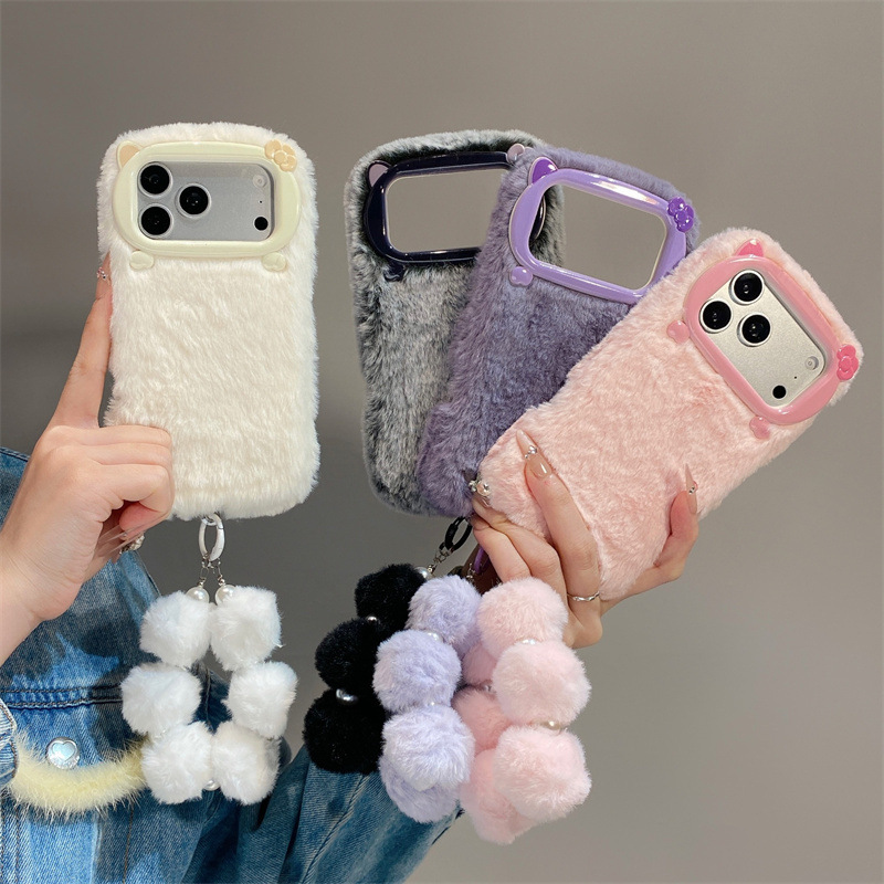 Luxury Solid Colors Furry Plus - Phone Cases Iphone 17 Pro ulasan dan harga