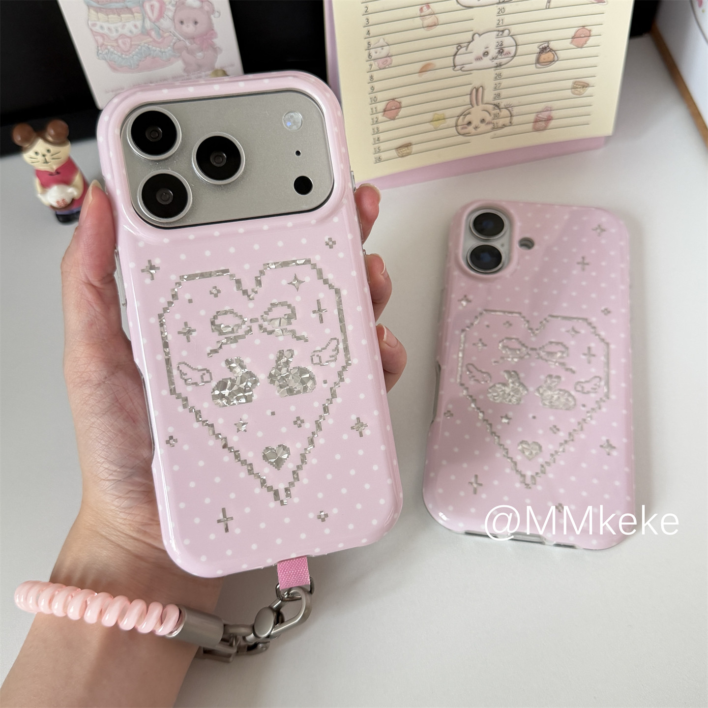 Korean Ins Pink Sweet Girl Rab - Phone Cases Cool Girl ulasan dan harga