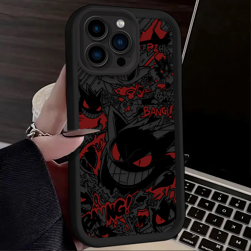 P-Pokemon Gengar Graffiti Phon - Phone Cases Bulk ulasan dan harga