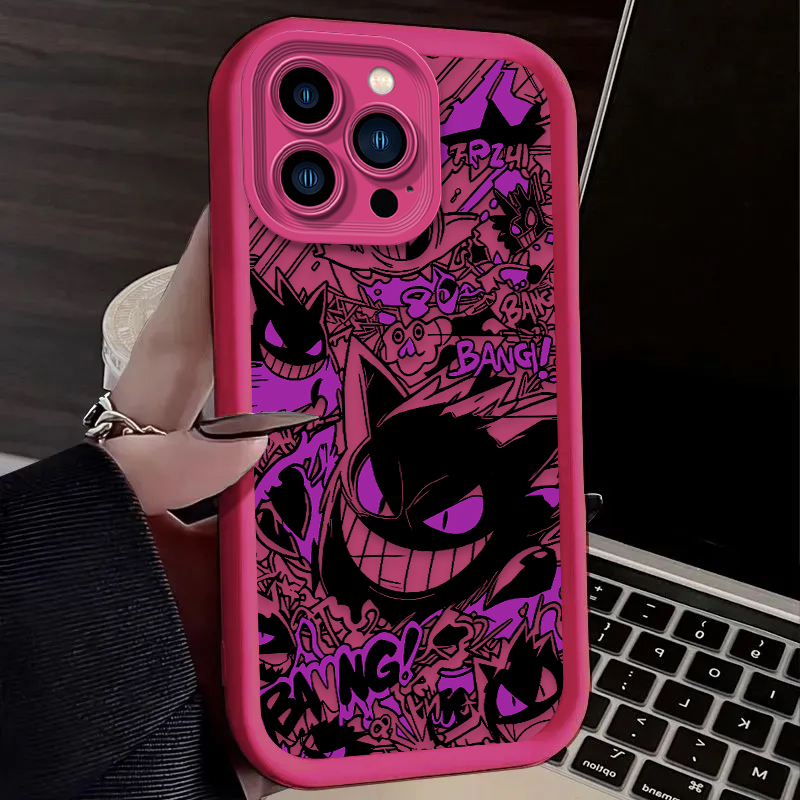P-Pokemon Gengar Graffiti Phon - Phone Cases Bulk ulasan dan harga