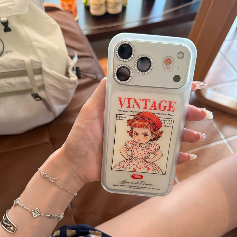 Cute Akimbo Pouting Girl Frost - Phone Cases Cool Girl ulasan dan harga