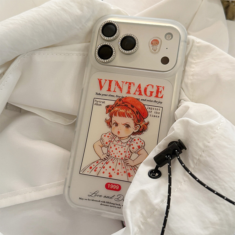 Cute Akimbo Pouting Girl Frost - Phone Cases Cool Girl ulasan dan harga