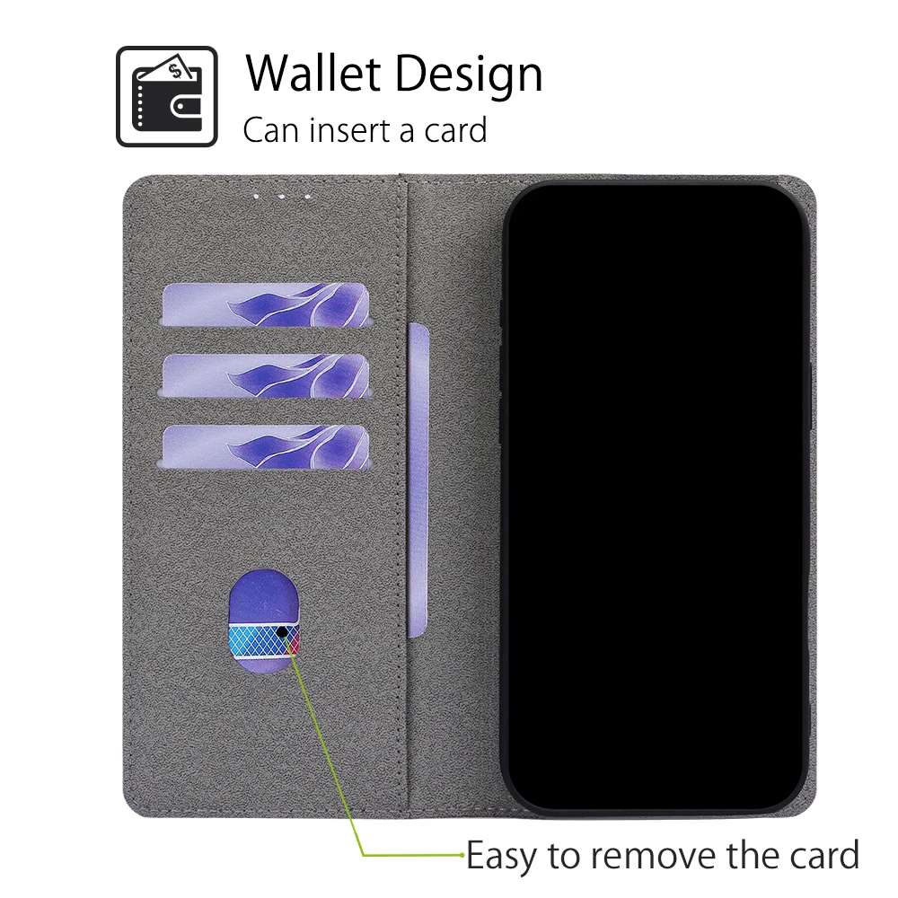 Painted Magnetic Flip Leather  - Phone Cases Galaxy S23 ulasan dan harga