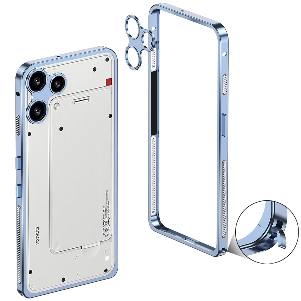 Aluminium Alloy Metal Frame Bu - Phone Cases Nothing 3A ulasan dan harga