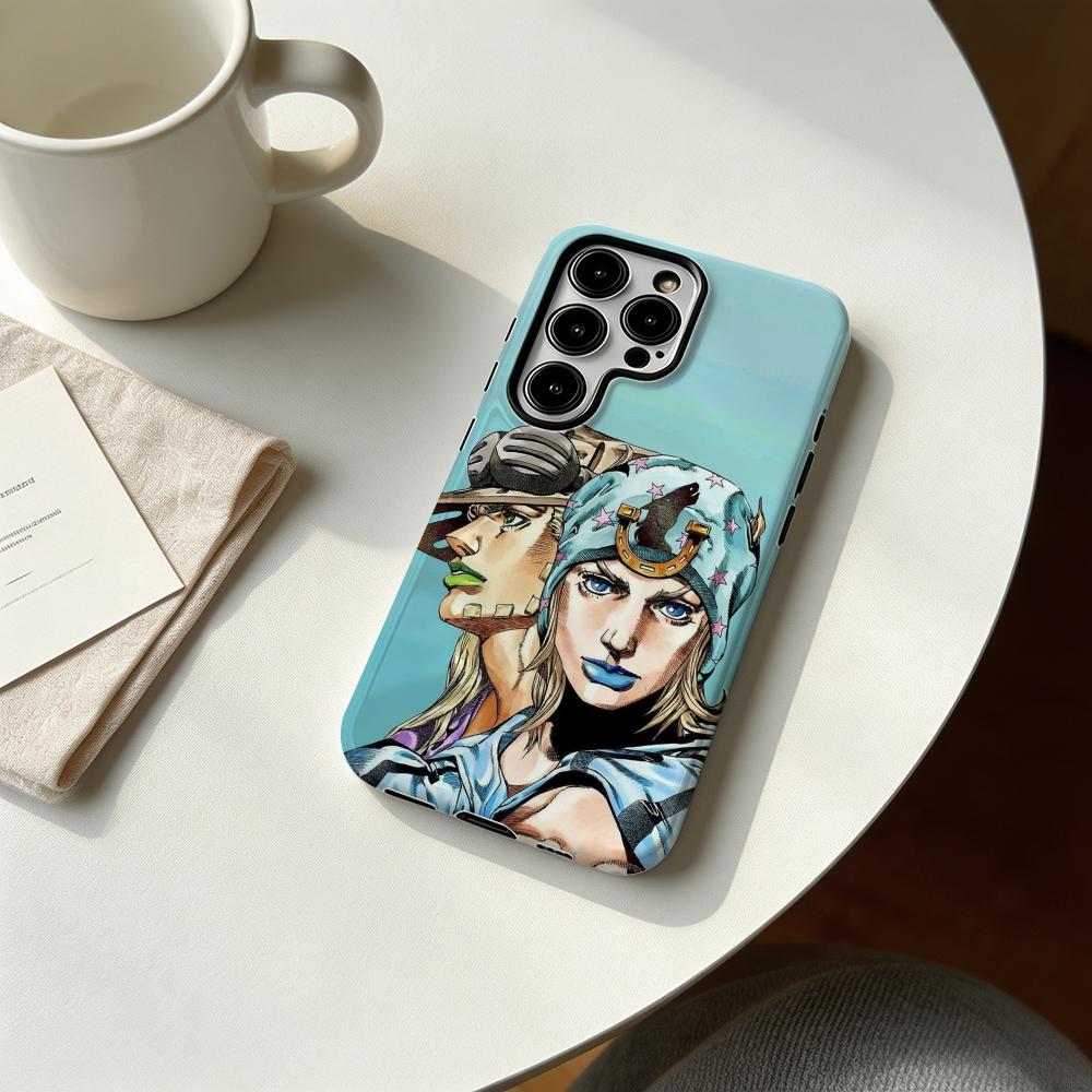 Hot cool Anime J-JOJO Steel Ba - Phone Cases Galaxy S23 ulasan dan harga