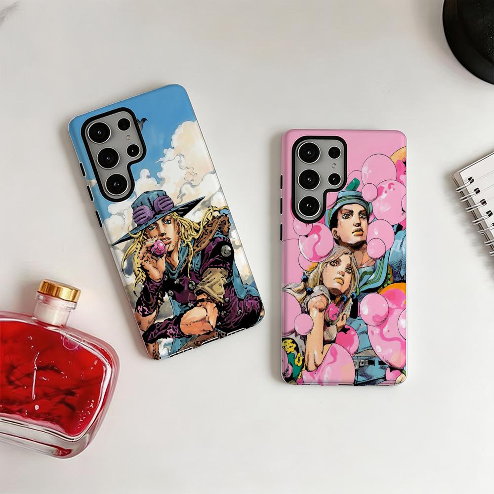 Hot cool Anime J-JOJO Steel Ba - Phone Cases Galaxy S23 ulasan dan harga