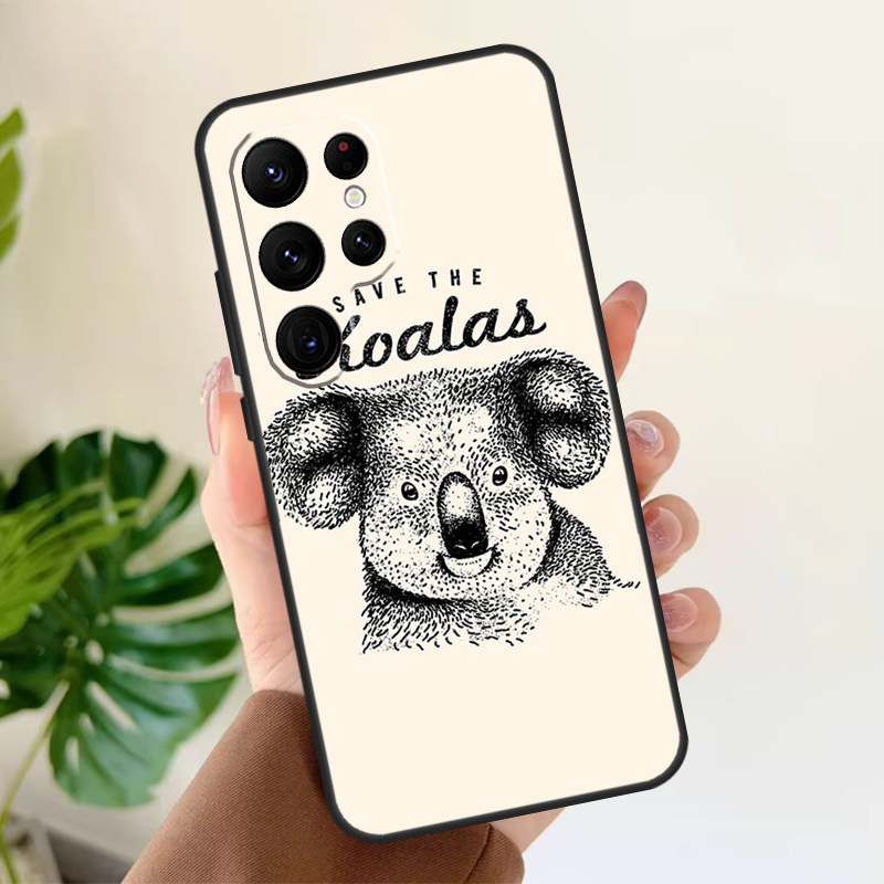 Cute Australia Koala Art Soft  - Phone Cases Australia ulasan dan harga
