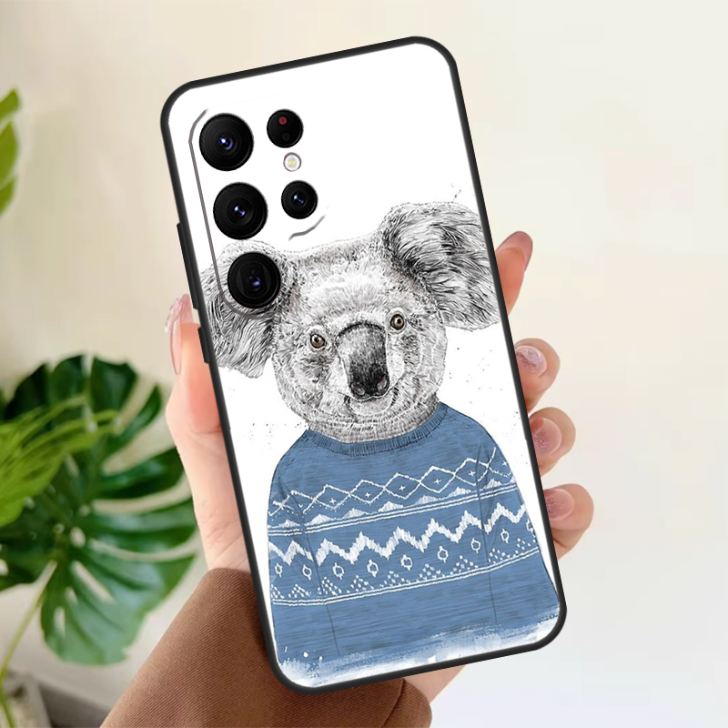 Cute Australia Koala Art Soft  - Phone Cases Australia ulasan dan harga