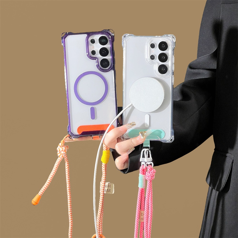 Transparent Crossbody Strap Ma - Phone Cases Quality ulasan dan harga