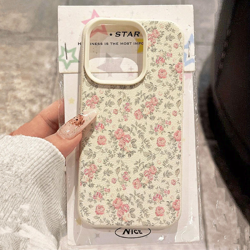 Adorable Girl Floral White Cla - Phone Cases Cool Girl ulasan dan harga