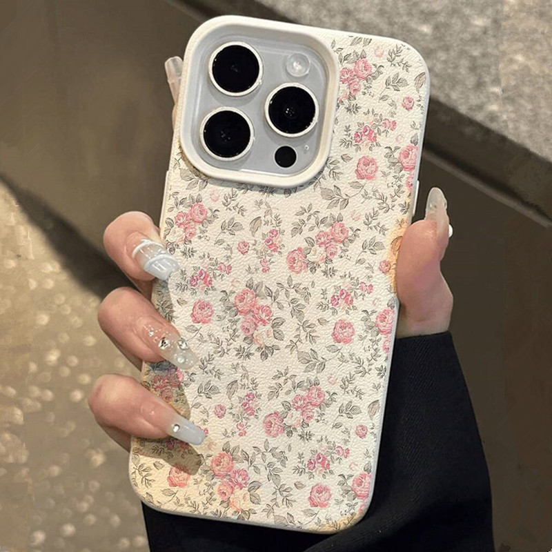 Adorable Girl Floral White Cla - Phone Cases Cool Girl ulasan dan harga