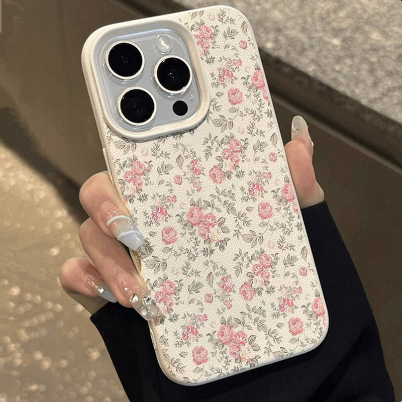 Adorable Girl Floral White Cla - Phone Cases Cool Girl ulasan dan harga