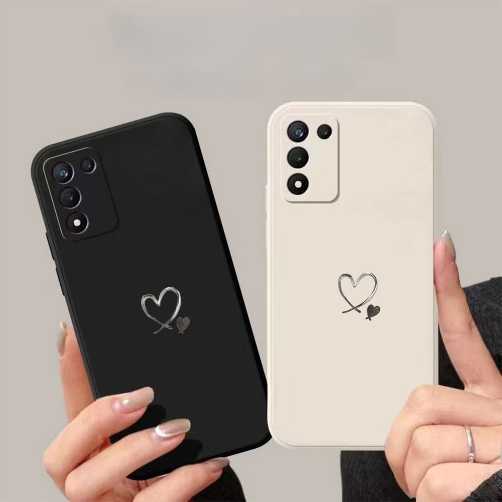 Love Heart Print Anti-Drop Pho - Phone Cases Galaxy S23 ulasan dan harga